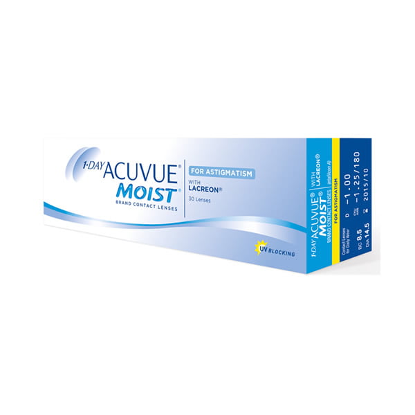 1 DAY ACUVUE MOIST for Astigmatism